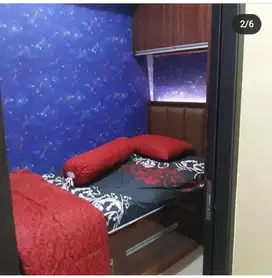 Apartement Grand Asia Afrika 2 BR lantai 15 disewakan