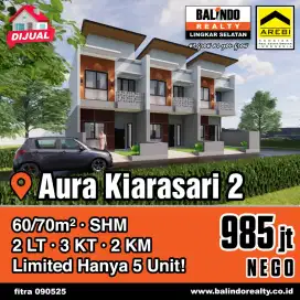 5 Unit Rumah Baru Kiarasari Permai Dekat Ex Carrefour Soetta