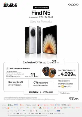 PROMO OPPO FIND N5 FOLD