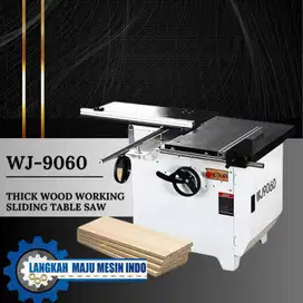 Mesin Table Saw - WJ-9060 Thick Wood Working Sliding Saw Table