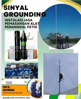 Teknisi ahli jasa pemasangan alat penangkal petir daerah Sukabumi