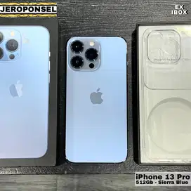 IPHONE 13 PRO 512GB SIERRA BLUE IBOX MULUS FULL SET GARANSI