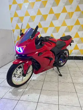 Ninja 250 karbu 2011 mulus antik