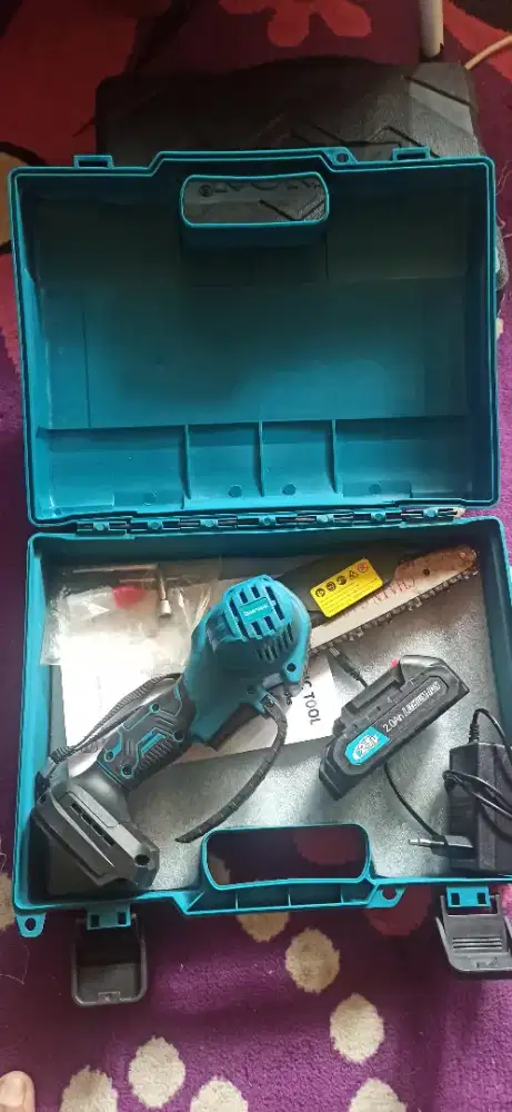 Cordless Chaisaw gergaji mesin baterai