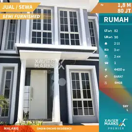 Dijual Dan Disewakan Rumah Di Green Orchid, Suhat - Malang