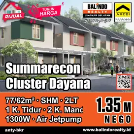 Jual Cepat Dayana Summarecon Harga Nego Pisan