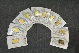 Jual Emas Antam Logam Mulia Batangan 5 Gram (Gr) Tahun 2025 Murah
