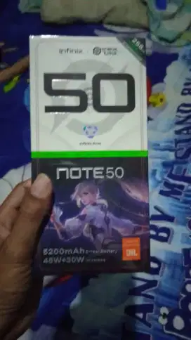 Infinix Note 50 8/256 Kondisi baru box