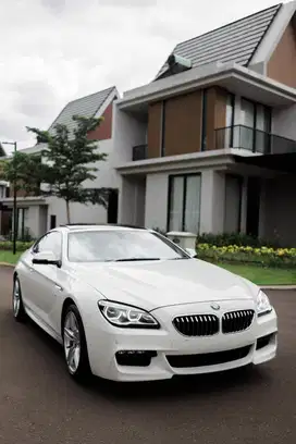 BMW 640i Coupe M Sport 2017 White putih 640i 2018 2 Doors serie 6 bu