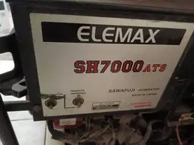 JUAL GENSET ELEMAX SH 7000 ATS