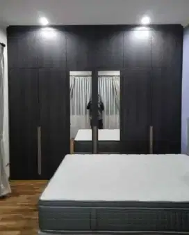 Lemari pakaian kabinet custom kekinian