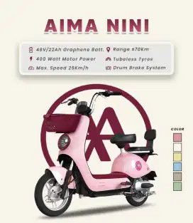 Promo Sepeda Listrik Aima Nini