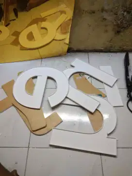Huruf Timbul Dan Neon box