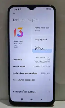 Xiaomi Redmi 9 Ram 4+1/64