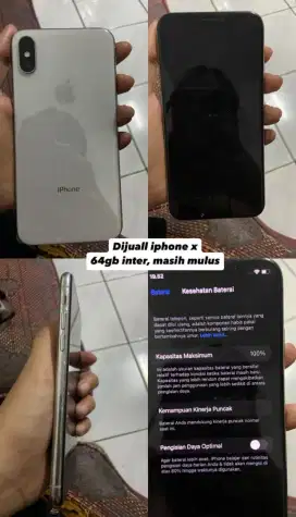 Dijual iPhone X Internasional