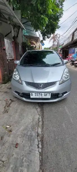 Honda Jazz RS at. 2010 silver antik bagus