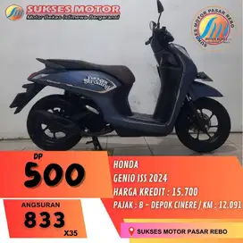 HONDA GENIO ISS TAHUN 2024 SIAP PAKAI, BERGARANSI, FREE SERVIS 1 THN