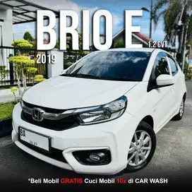 Honda Brio Satya E CVT 2019 (Gratis 10x Cuci Carwash)