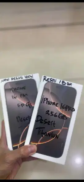 iPhone 16 Promax 256 new / Cash / Credit/ Tuker tambah Bisa