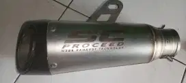 Knalpot SC procced original bahan titanium alloy