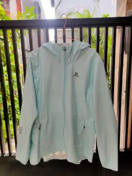 Jaket Running Salomon Bonatti Wanita Size XL Waterproof