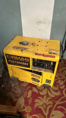 Terima genset rusak
