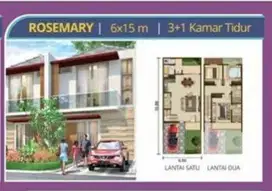 Dijual Rumah Cluster South Magenta Uk 6x15 Sdh SHM