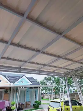 Jenis canopy modern untuk carport