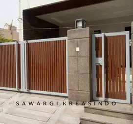 Menjual Pagar Minimalis Sliding Dan Lipat Sawargi Kreasindo