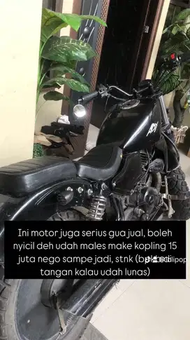Motor custom byson bekas 150cc