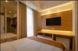 Apartemen Taman Anggrek Type Studio 26 full furniture Lt 19 view pool
