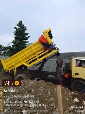Urugan puing murni dan buang sampah