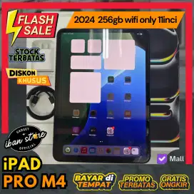 ipad pro m4 256gb 11-inch wifi only garansi on september akhir tahun