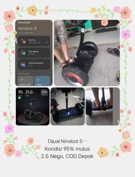 (NEGO) Dijual Cepat Ninebot S