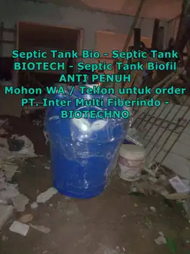 Septic Tank, Sepiteng Bio, Biotech, Biofil, Biotank,