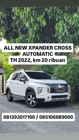 ALL NEW XPANDER CROSS Automatic
TH 2022, km 20 ribuan