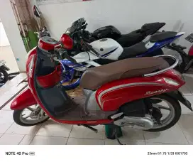Jual beli scoopy th 2016 samping butik aleanoor hairi motor bjm