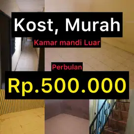 Kost Murah 500rb perbulan