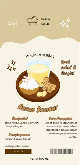 JAMU BERAS KENCUR