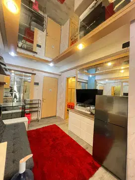 Jual apartemen Gunawangsa manyar full furnish mewah 2 BR murah strata