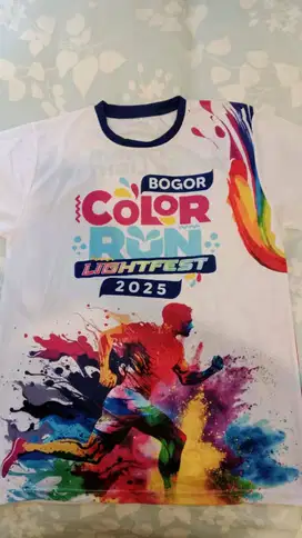 Di Jual Baju Bekas Bogor Color Run Lightfest 2025