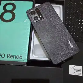 Oppo reno 8 ram 8/256gb lengkap