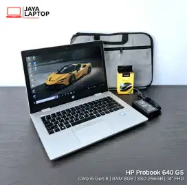 HP Probook 640 G5 Core i5 RAM 8GB SSD 256GB 14 in Laptop Second Bekas
