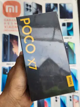 NEW POCO X7 5G 8/256 RESMI XIAOMI 12 BLN