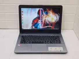 Laptop Asus X441BA prosesor AMD A4-9425/Ram 4GB/SSD 128GB