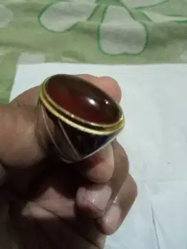 Batu cincin akik madu