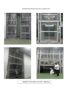 Lift barang Freight service lift