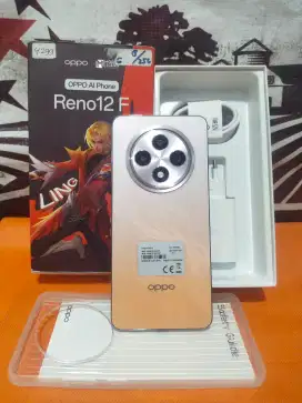 Oppo Reno 12 F Second Ram 8/256 lengkap Mulus 100% Original