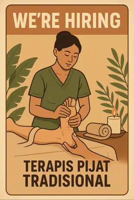 Dicari Terapis Pijat Traditional