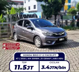 Honda Brio E 1.2 Facelift AT Thn 2020